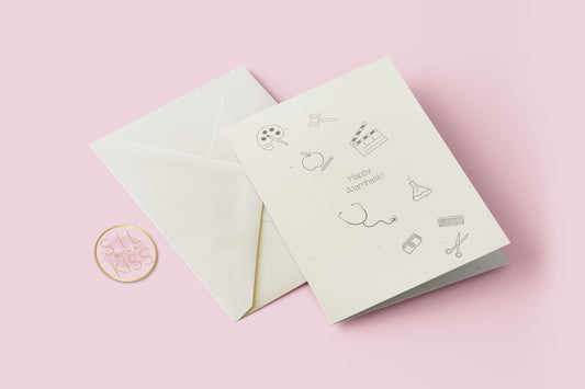 Happy Atamhatik - Greeting Card