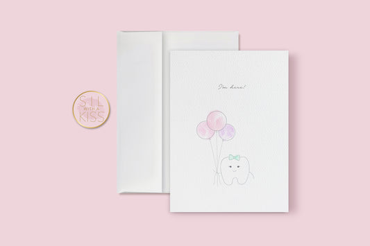 I'm here! - Atamhatik - Greeting Card - Girl