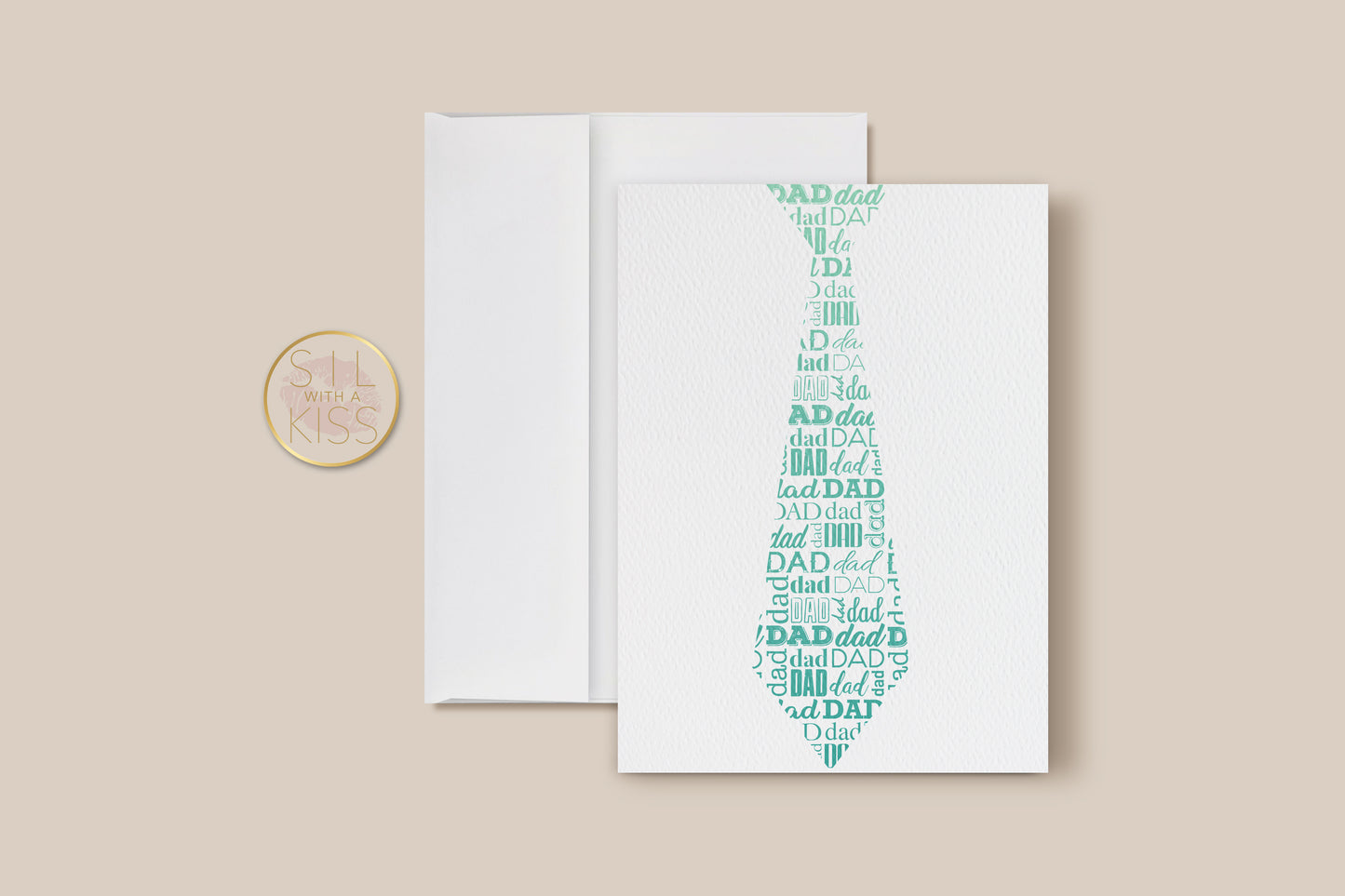 Tie - Father's Day - Greeting Card
