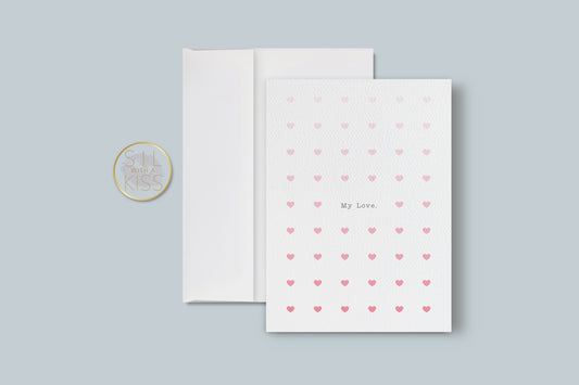 Hearts - Valentine's Day - Greeting Card