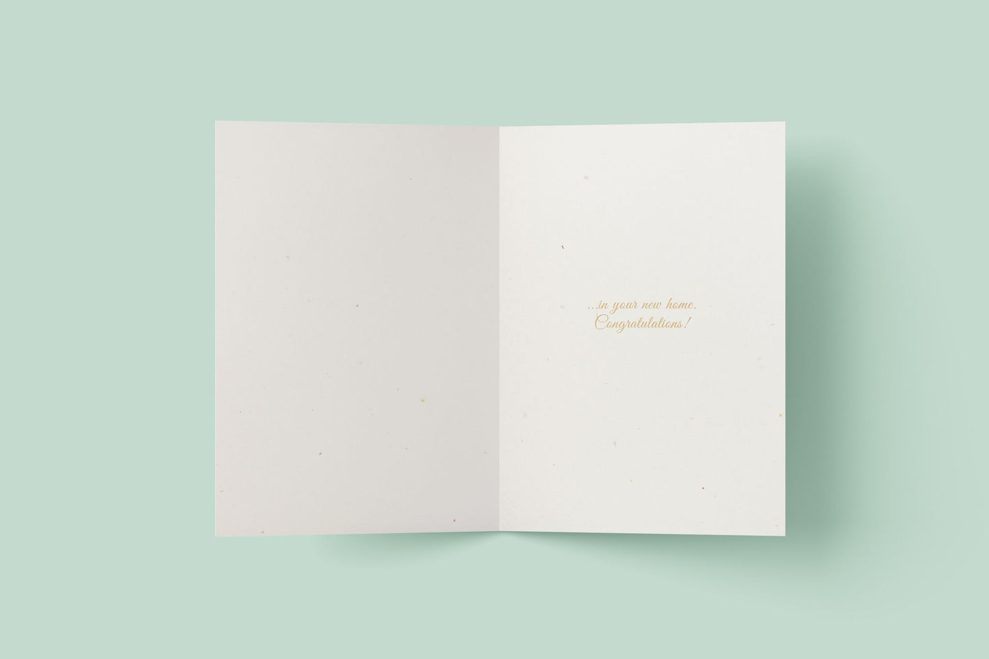 Key- New Home - Greeting Card
