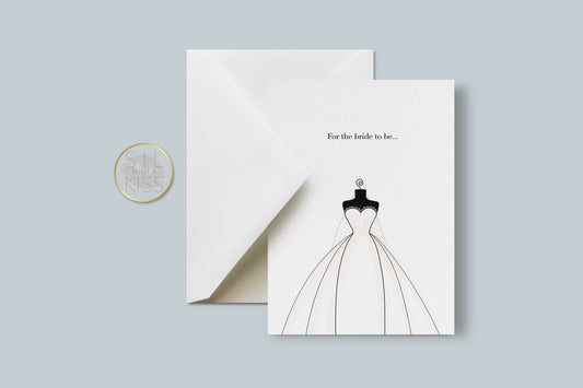 Dress - Bridal Shower - Greeting Card
