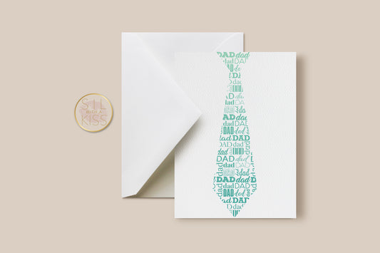 Tie - Father's Day - Greeting Card
