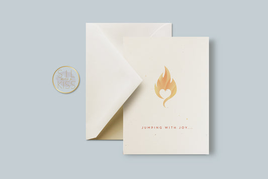 Fire of Love - Trndez - Greeting Card